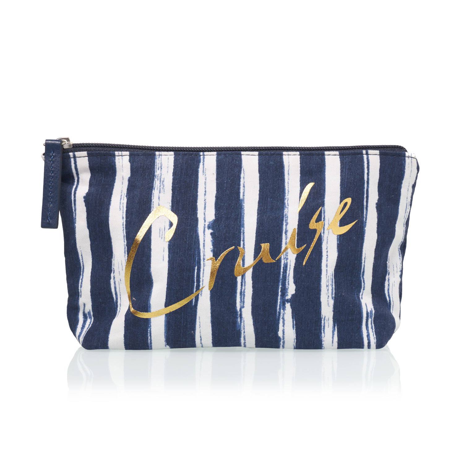 ​Studio - Cruise Makeup Purse - Blue /White