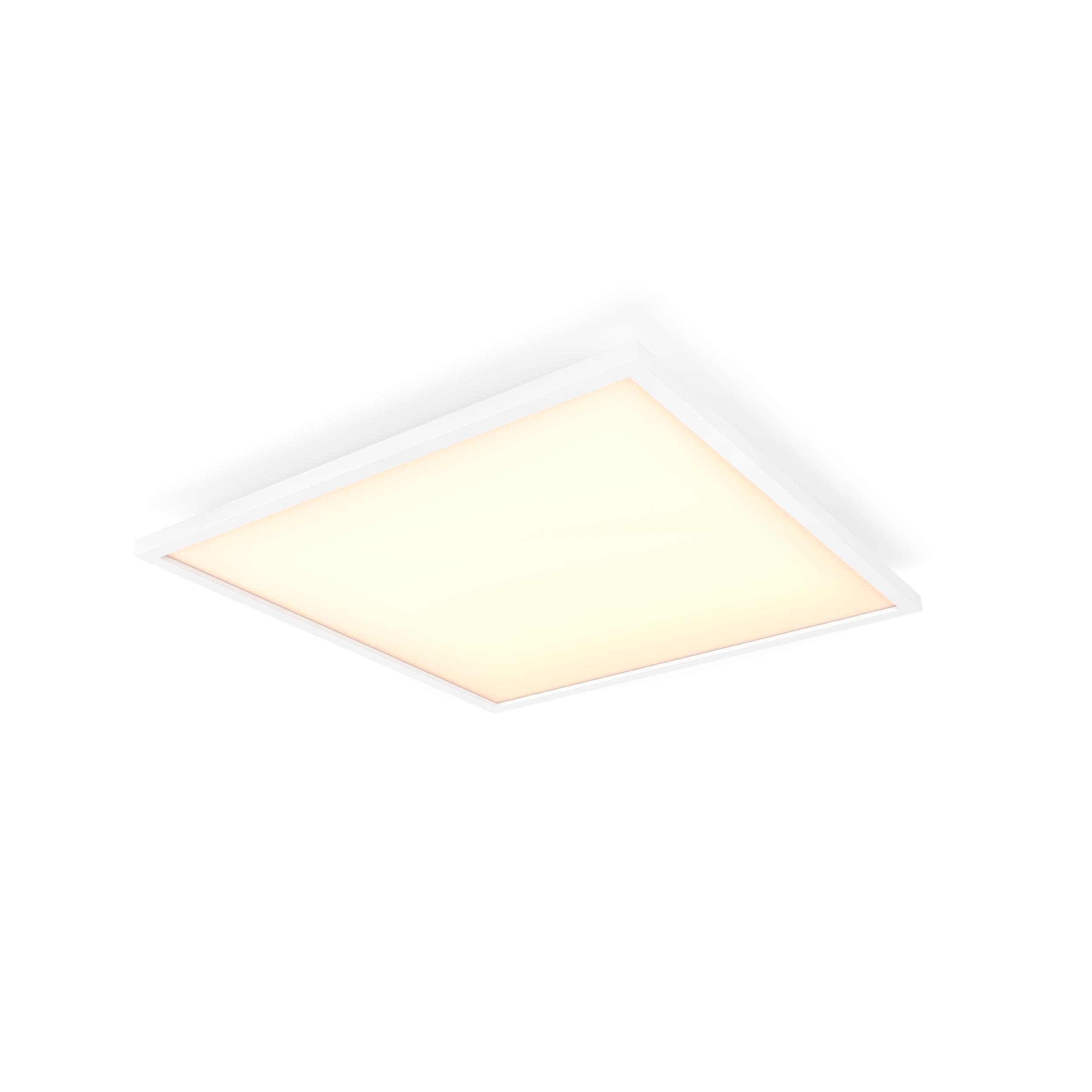 Philips Hue - Aurelle Square Ceiling Lamp - White Ambiance Bluetooth Dimmer Included