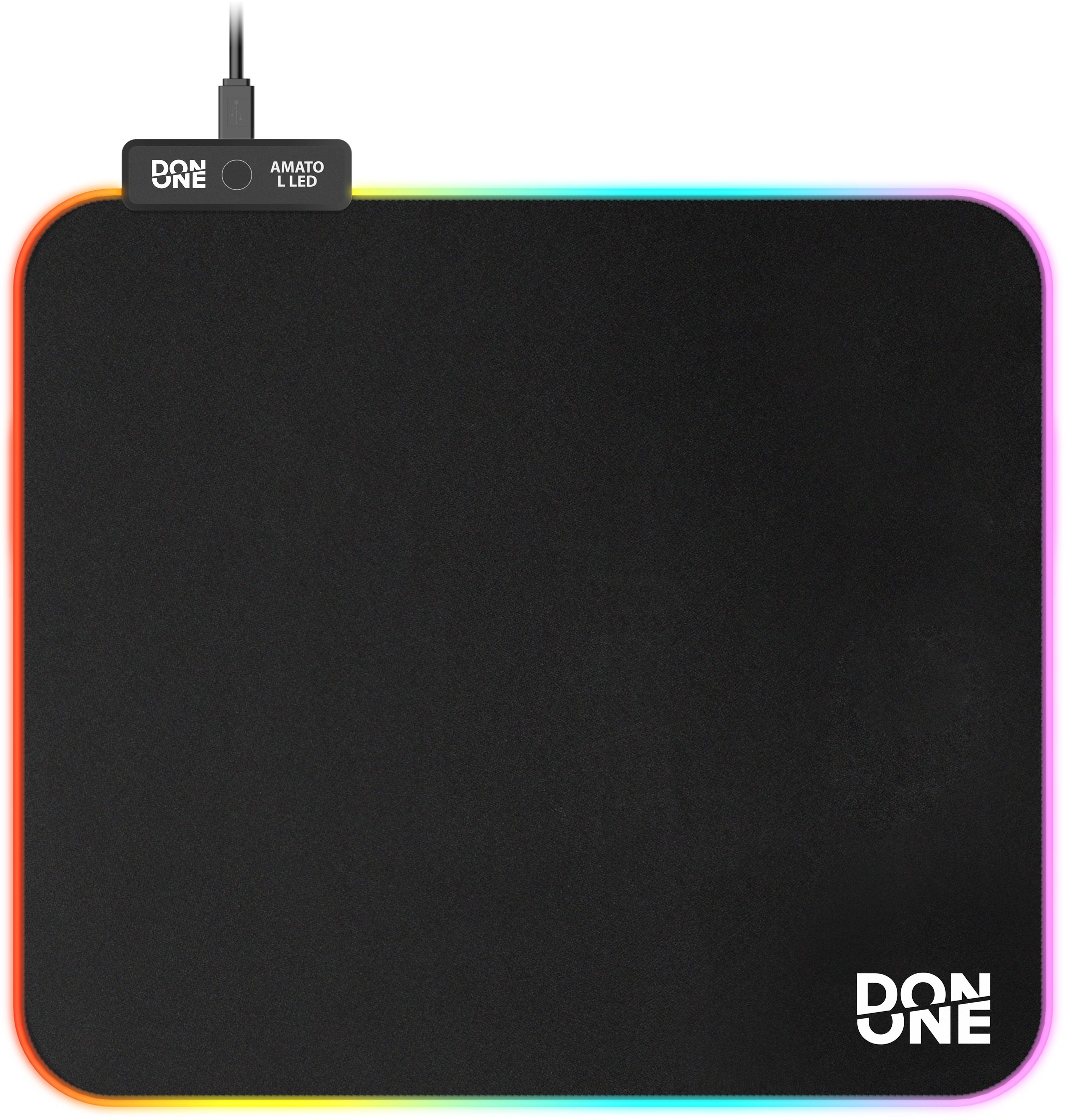 DON ONE - AMATO Mousepad LED Large L - Soft Surface (45 x 40 CM)