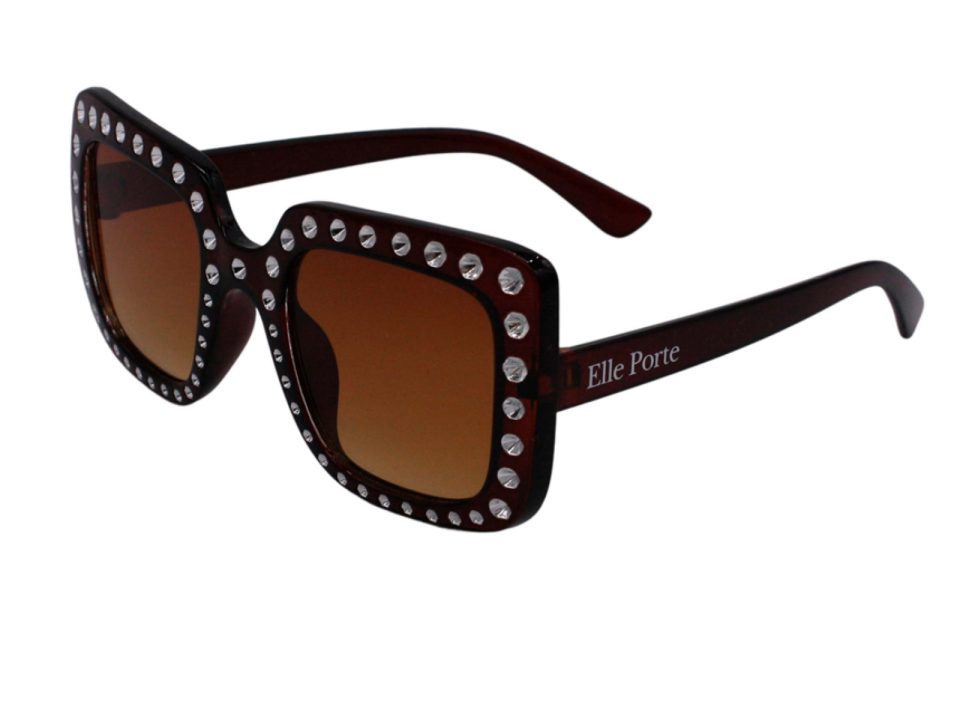 Elle Porte - Beverly Hills - Teen Sunglasses, Brown (39TEENSBBBROWN)